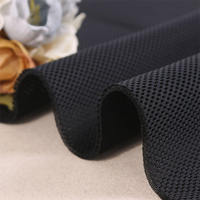 Tissu de maille de l'air 3D de sandwich tricoté par chaîne de polyester personnalisé pour des chaussures de sport de siège de chaise
