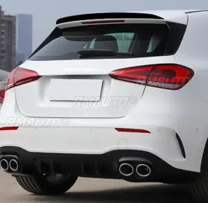 Pour Mercedes Classe A W177 A180 A160 A200 A220 A250 A45 A35 2019-2023 Aileron arrière Kit carrosserie Spoiler de toit arrière Accessoires auto - Product Image 5