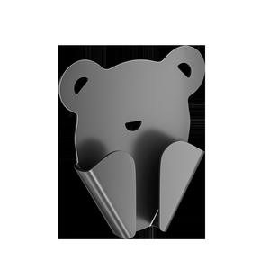 Estante de almacenamiento para tijeras de cocina, organizador multifunción montado en la pared, sin necesidad de perforación, gris plomizo, blanco roto - Product Image 4