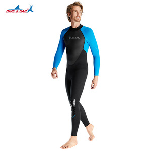 Traje <span class=keywords><strong>de</strong></span> <span class=keywords><strong>Buceo</strong></span> DIVE&SAIL <span class=keywords><strong>de</strong></span> Neopreno <span class=keywords><strong>de</strong></span> 3mm para Hombre, <span class=keywords><strong>de</strong></span> una Pieza, con Cremallera Trasera, Suave, para <span class=keywords><strong>Buceo</strong></span> Libre y Natación - Product Image 4