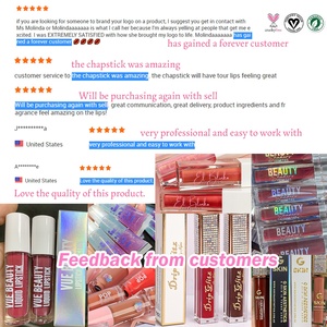 ลิปกลอสลิปกรอสแบบอวบ162โลโก้มังสวิรัติลิปกลอสหรูหราปราศจากความโหดร้าย - Product Image 6