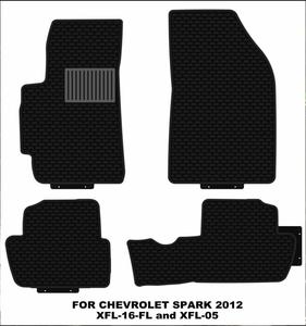 Thiết Kế Chống Trượt Dễ Dàng Làm Sạch Thảm Sàn Xe PVC Phù Hợp Cho Chevrolet Spark GT 2012 2017 + - Product Image 2