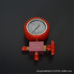 Manomètre analogique haute pression Wei Ming Ct-410A pour réfrigérant, outil de réparation de climatisation automobile - Product Image 3