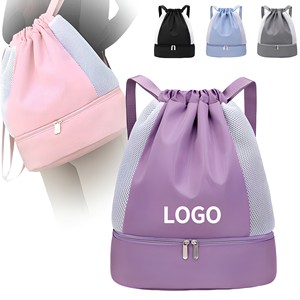 Borsa <span class=keywords><strong>da</strong></span> Palestra per <span class=keywords><strong>Donna</strong></span> DICHOS con Logo Personalizzato, <span class=keywords><strong>Zaino</strong></span> a Tracolla con Scomparto per Scarpe, per Sport e Viaggi - Product Image 1