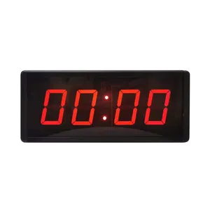 Grosir timer stopwatch pc-Timer Digital Stopwatch 2.3 Inci 4, Timer Interval Gym Led Besar Penghitung Waktu Mundur