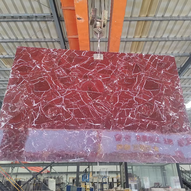 Modern Design Rosa Levanto Marble Natural Stone Wall Decor Coffee Table Factory Wholesale Big Slab Natural Marble