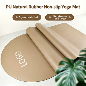 Tapete de Yoga de Caucho Natural de la Marca CZFIT Personalizado, 5 mm de Grosor, Antideslizante, Absorbente, Resistente a la Suciedad y al Desgaste, Universal para Fitness - Product Image 3