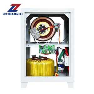 เครื่องควบคุมแรงดันไฟฟ้าอัตโนมัติ SVC/TND 10kva 15kva 20kva 30kva มอเตอร์ทองแดง แรงดันไฟฟ้าขาเข้า 90V-260V เฟสเดียว AC เครื่องควบคุมแรงดันไฟฟ้าอัตโนมัติ TND - Product Image 3