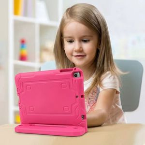 เคสแท็บเล็ต HGD สีสันสดใส ผลิตจาก PC+ซิลิโคน สำหรับ iPad Air 4 10.9 นิ้ว 2020 และ Pro 11 2018/2020/2021 พร้อมสายคล้องมือและไหล่ ช่องใส่ดินสอ และขาตั้ง - Product Image 6