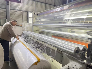 Cấp thực phẩm <span class=keywords><strong>Polyolefin</strong></span> pof thu nhỏ phim mềm PVC độ ẩm bằng chứng cho hàng tạp hóa siêu thị & khuyến mãi sử dụng - Product Image 2