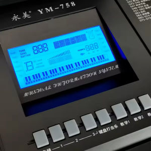 Orgue électrique à double clavier 61 touches, pliable, style numérique en plastique, pour le divertissement familial - Product Image 2