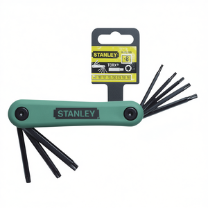 Jeu de clés Torx Stanley 8 pièces, embouts hexagonaux mâles, multi-outils - Product Image 2