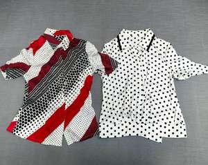 W005-2 heißer Verkauf Hohe Qualität Guter Zustand Großhandel Kaufen Sie in Bulk Damen Sommer Top Chiffon/Faser/Seide Shirt Gebrauchte Kleidung - Product Image 2