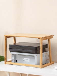 Impresora de escritorio de oficina de hogar multi-funcional de doble capa de computadora estante de almacenamiento fotocopiadora estante - Product Image 4