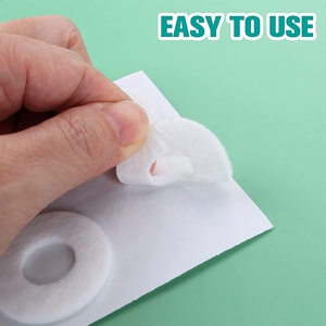 5 feuilles <span class=keywords><strong>de</strong></span> coussinets ronds en feutre auto-adhésif pour pieds orteils talon ou côté du <span class=keywords><strong>pied</strong></span> - Product Image 4