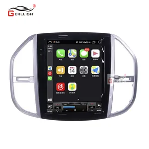 12.1 "verticale dello schermo di android autoradio multimedia video dvd player per Mercedes Benz Viano Vito Metris 2016-2019 gps di navigazione