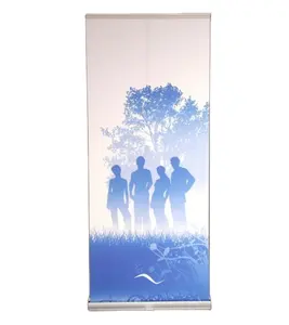 Rotolo di Banner Basamento In Alluminio 80 200 Formato di Stampa In Vinile Buona Outdoor di Colore Regolabile Eco Materiale