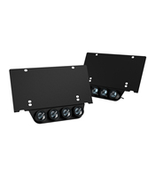 Lumière de plaque d'immatriculation LED OEM 12V de haute qualité 8000LM 120W 4300k 6000k, fournie par l'usine pour les voitures des États-Unis, de la Russie et d'Europe