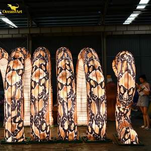 Linternas de Seda con Luces LED Coloridas con Temática de Halloween, Diwali y Acción de Gracias para Decoración de Festivales Urbanos, Impermeables y Hechas a Mano - Product Image 2