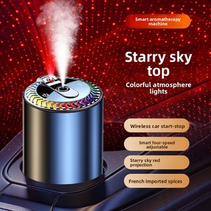 Difusor de aromaterapia de vidrio inteligente, purificador de aire, dosel de cielo estrellado, Activación Automática, Inicio/parada de vehículo para coche, spray de fragancia para el hogar - Product Image 2