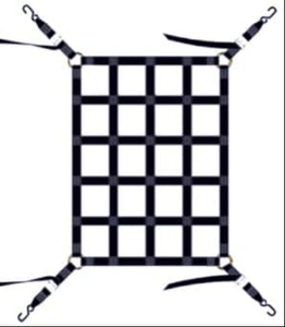 Wholesale Manufacturer S <strong>Hook</strong> for Pickup Truck Bed 6' X 8' Heavy Duty Durable Truck Bed <strong>Cargo</strong> <strong>Net</strong> - Product Image 1