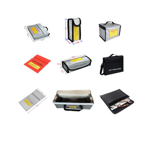 Túi Bảo Vệ Lipo Chống Cháy Nổ Mini <span class=keywords><strong>RC</strong></span> Cỡ Lớn Túi Bảo Vệ An Toàn Pin Ebike Sạc Cho Pin Lipo - Product Image 1