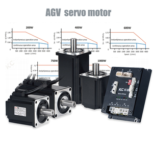 AGV 서보 모터 3000rpm <span class=keywords><strong>48V</strong></span> 1000W DC 서보 모터 17비트 자기 전기 엔코더 AGV 구동 휠 시스템 키트 (AGV 로봇용) - Product Image 2