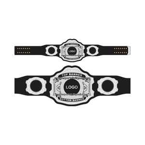 เข็มขัดมวยไทย/คิกบ็อกซิ่ง แบบเรียบ ยูนิเซ็กซ์ ผลิตจากวัสดุ PU  แบบเอวต่ำ สไตล์ซามูไร  รับผลิตตามสั่ง  ขายส่ง  เป็นมิตรกับสิ่งแวดล้อม - Product Image 6