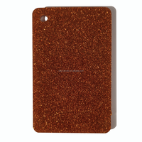 OLEG Vente en gros Plusieurs couleurs disponibles Feuille acrylique en cristal scintillant minéral nacré pour décorations Artisanat Bijoux