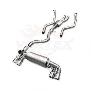 ท่อไอเสีย Vortex T304 สแตนเลสสตีล สำหรับ BMW 1M E82 ปี 2007-2012 เสียงดังทรงพลัง - Product Image 2