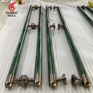 <strong>Marble</strong> Stainless Steel Door <strong>Handle</strong> Real Stone Hotel Engineering Villa Decoration Modern Luxury Style Exterior Door <strong>Handle</strong> - Product Image 4