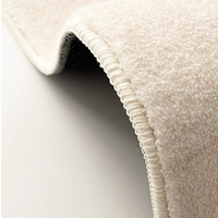 Grand Tapis Crème Champagne de Haute Qualité au Design Moderne, Antidérapant, pour Salon et Chambre