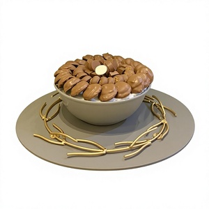 Bol à dessert en fer de qualité supérieure, design classique, forme ronde, pour chocolats et en-cas, à prix abordable - Product Image 1