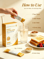 Poudre de peptides de protéines de soja prébiotiques, boisson instantanée, à base de plantes, complément nutritionnel pour adultes, soutien digestif et énergétique, OEM