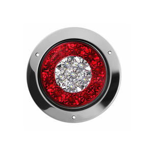 Systèmes d'éclairage automobile, feux arrière LED de freinage et de stop pour remorque de camping-car, bicolores, adaptés à plusieurs modèles de véhicules - Product Image 1