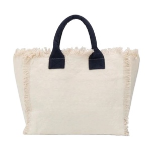 Factory Wholesale Customizable <b>Large</b>-capacity Fashionable Reusable <b>Canvas</b> <b>Tote</b> <b>Bags</b> Made in China - Product Image 1