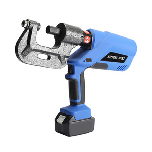 Machine à riveter hydraulique sans fil, perceuse automatique portable pour brides de conduits et profilés en angle, <span class=keywords><strong>pince</strong></span> à <span class=keywords><strong>sertir</strong></span> à tête unique - Product Image 5