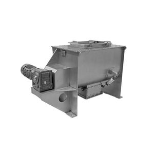 Mélangeur de poudre à ruban horizontable pour produits chimiques et revêtements avec moteur et pompe, capacité de 100 L, 380 V - Product Image 5