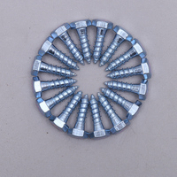 Vis autotaraudeuse à tête hexagonale standard, filetage complet, OEM ODM, fixation durable pour systèmes de connexion du bois