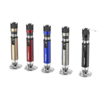 Accessoires de haute qualité, nouveau Design, lampe de poche, broyeur de tabac, métal, électrique, broyeur d'herbes à fumer, stylo