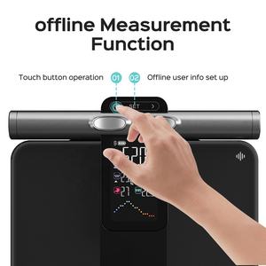 Welland salle de bains ménage IMC électronique Corps analyseur de Graisse échelles électronique intelligent chiffres pesant échelle de graisse app - Product Image 3