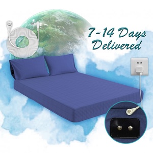 Couvre-lit en coton biologique antistatique California King Size avec fibre d'argent pur pour mise à la terre, idéal pour la maison et les hôtels - Product Image 4