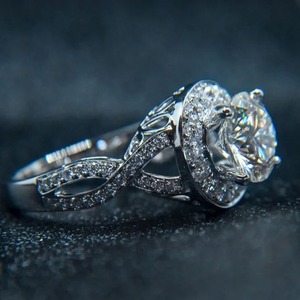 Luxury Elegant 925 Silver Women's Engagement Wedding <b>Ring</b> High Quality Customized Marquise Cut Inlay Classic Diamond <b>Ring</b> - Product Image 4