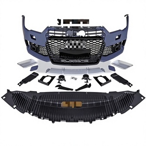 Kit carrosserie avant style RS7 pour <span class=keywords><strong>Audi</strong></span> <span class=keywords><strong>A7</strong></span> C7 C7.5 <span class=keywords><strong>S7</strong></span> 2009-2018, avec calandre nid d'abeille, ACC et PDC, pour mise à niveau et lifting <span class=keywords><strong>A7</strong></span> <span class=keywords><strong>S7</strong></span> - Product Image 1