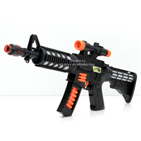 Fusil Mitrailleur Jouet Lumineux de 19 Pouces pour Jeu de Rôle Soldat Cosplay avec Son