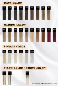 <span class=keywords><strong>Capelli</strong></span> Cinesi Remy <span class=keywords><strong>Bianchi</strong></span>, Lisci e Setosi, con Cuticole Allineate, a Trama Singola, di Colore Bianco - Product Image 6