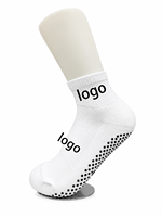 Chaussettes de Pilates Premium pour Femmes, Compression Légère, Sangles Croisées, Antidérapantes, pour Yoga, Barre, Studio, Entraînement, OEM