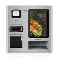 Kiosque de paiement personnalisé avec accepteur de billets et de pièces pour lavage de voitures, stationnement, restaurants et buanderies - Offre Spéciale