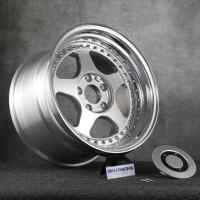 Jantes Futura Bku 3 pièces pour BMW E34 M5 E39 E24 M6 E28 E36 E30 M3 E90 17 18 pouces 5x120 Jantes en alliage personnalisées à cinq branches