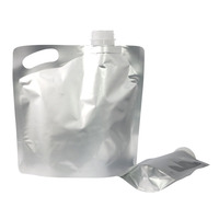 Sac liquide 220 ml~2,5 L en aluminium avec bec verseur, poche debout pour liquides